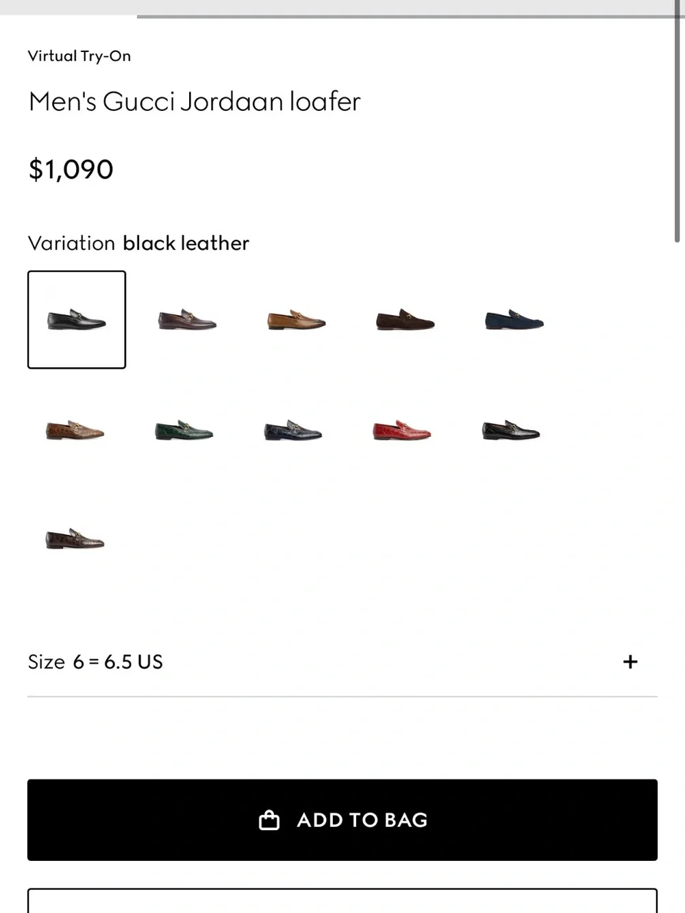 Gucci black original